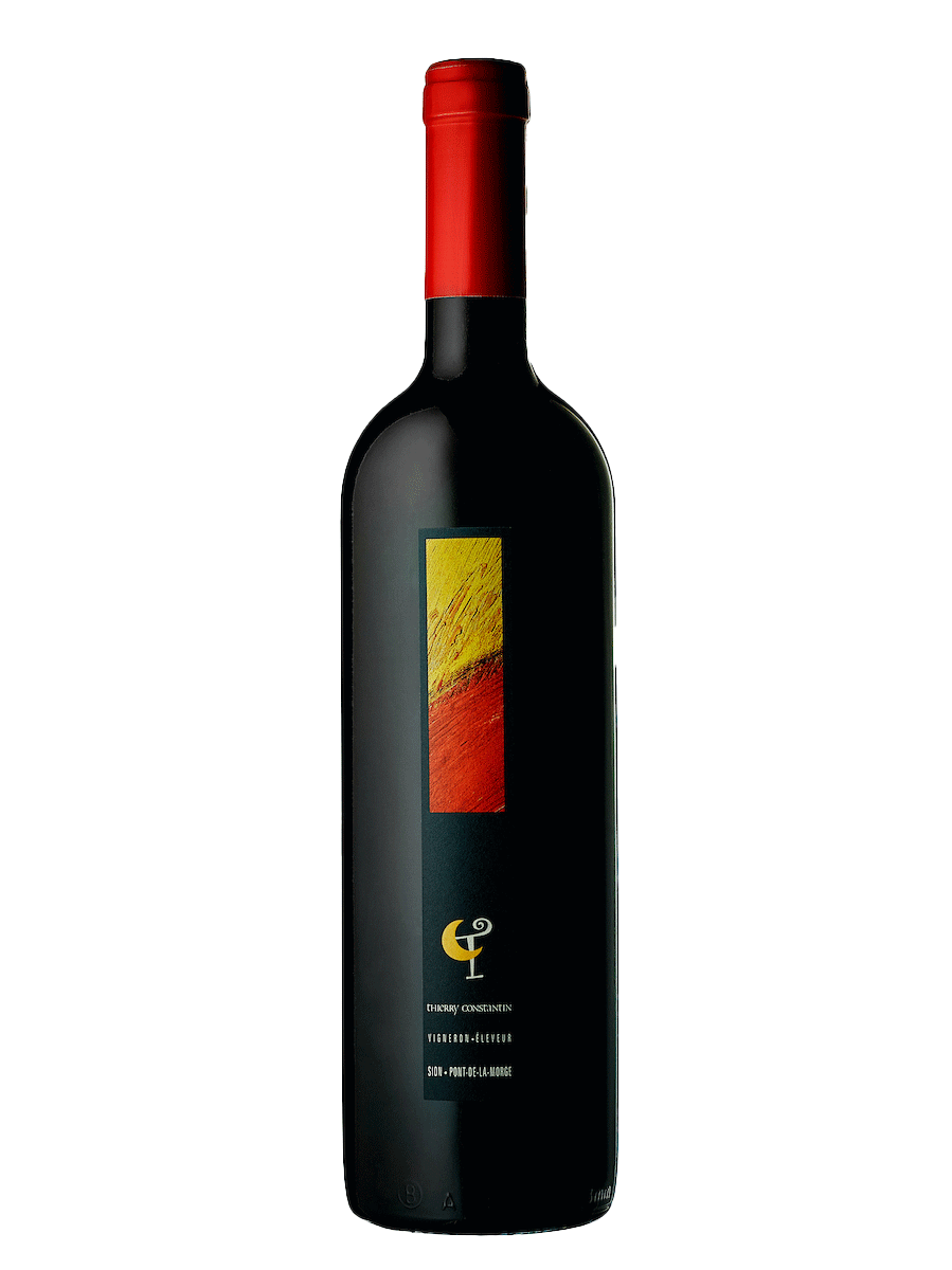 Bouteille de vin rouge de Thierry Constantin