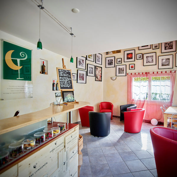 Accueil de la cave Thierry Constantin à Pont de la Morge