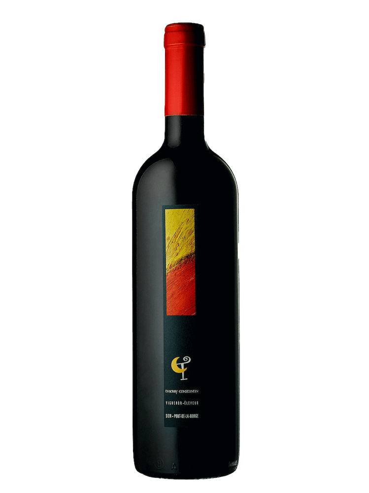 Bouteille de vin rouge de Thierry Constantin 